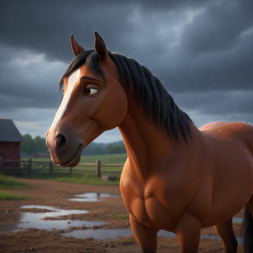Rain Rain Go Away - Animal Sounds Fun!