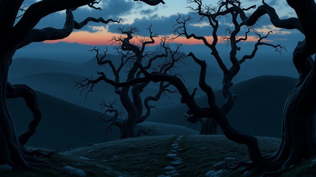 Shadows in the Thicket: A Dark Tale of Little Red Riding Hood