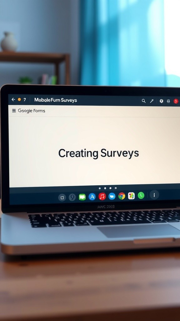 استخدام نماذج جوجل لإنشاء استبيانات إلكترونية بكفاءة