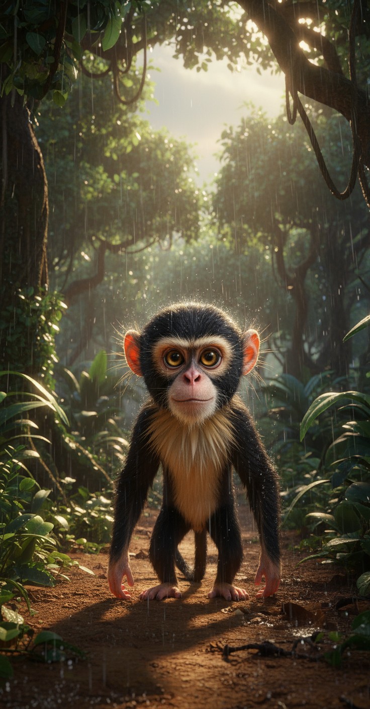 Monyet Melawan Harimau di Hutan Hujan!