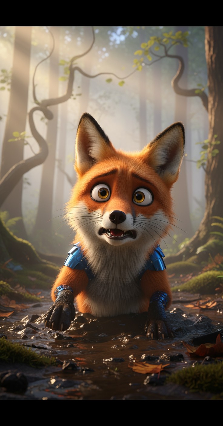 Bantuan dari Sahabat: Rusa Kecil Terbebas dari Lumpur