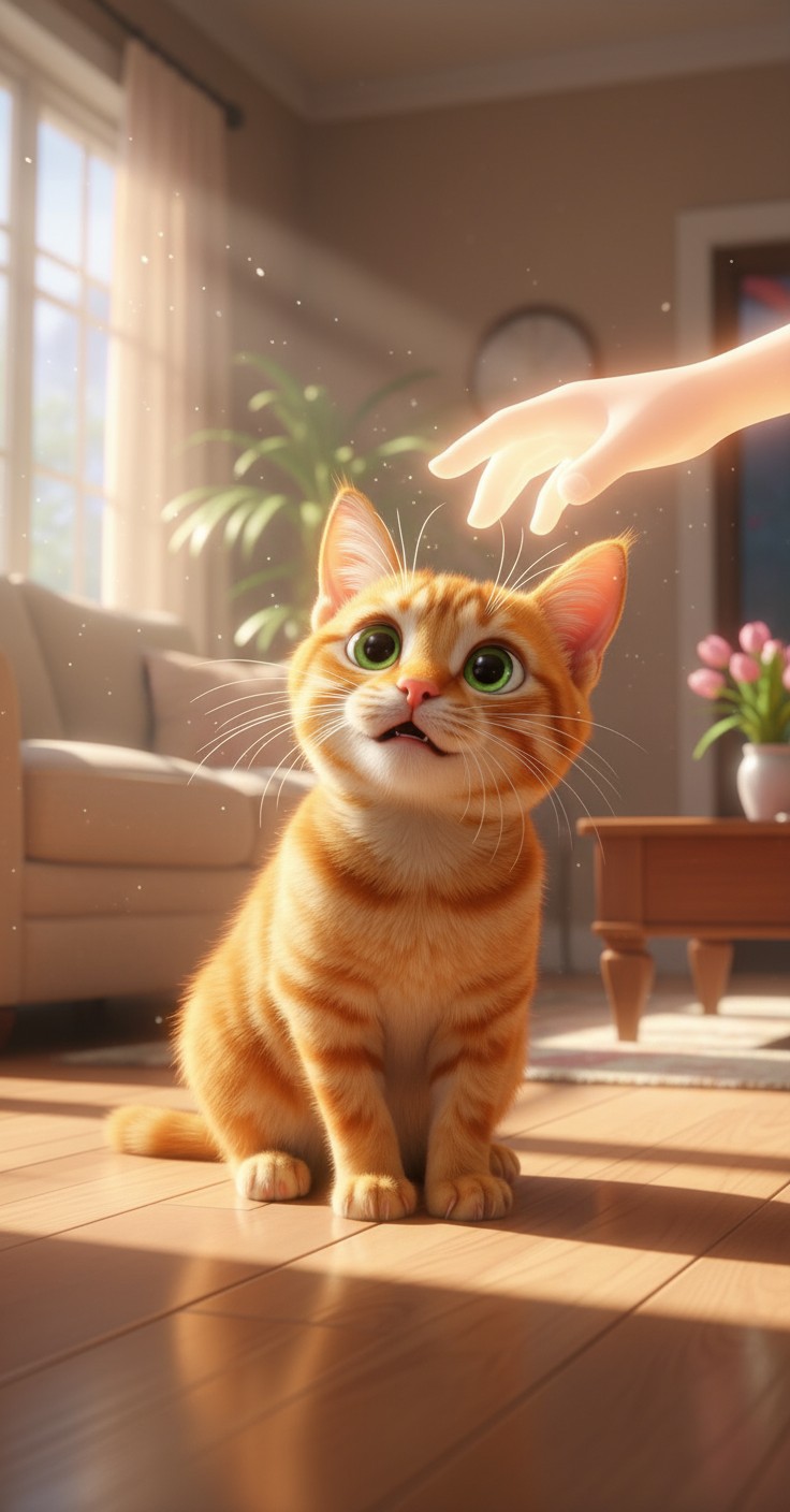 Feline Therapy: Comfort in Chaos