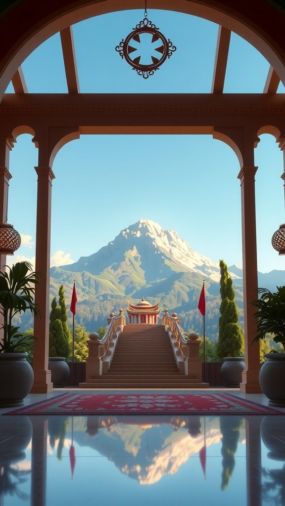 A Divine Reunion: Shiva Meets Ganesha