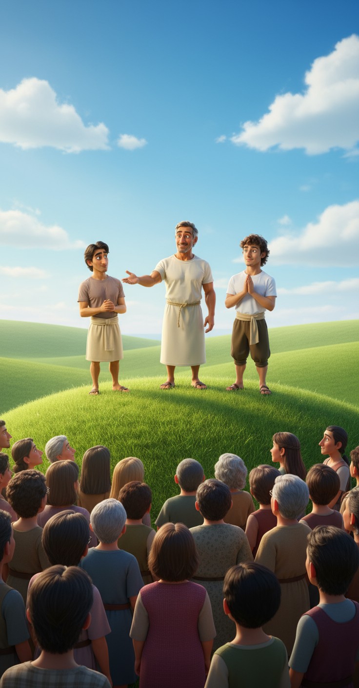 Jesus Feeds the 5000: A Kid's Bible Story