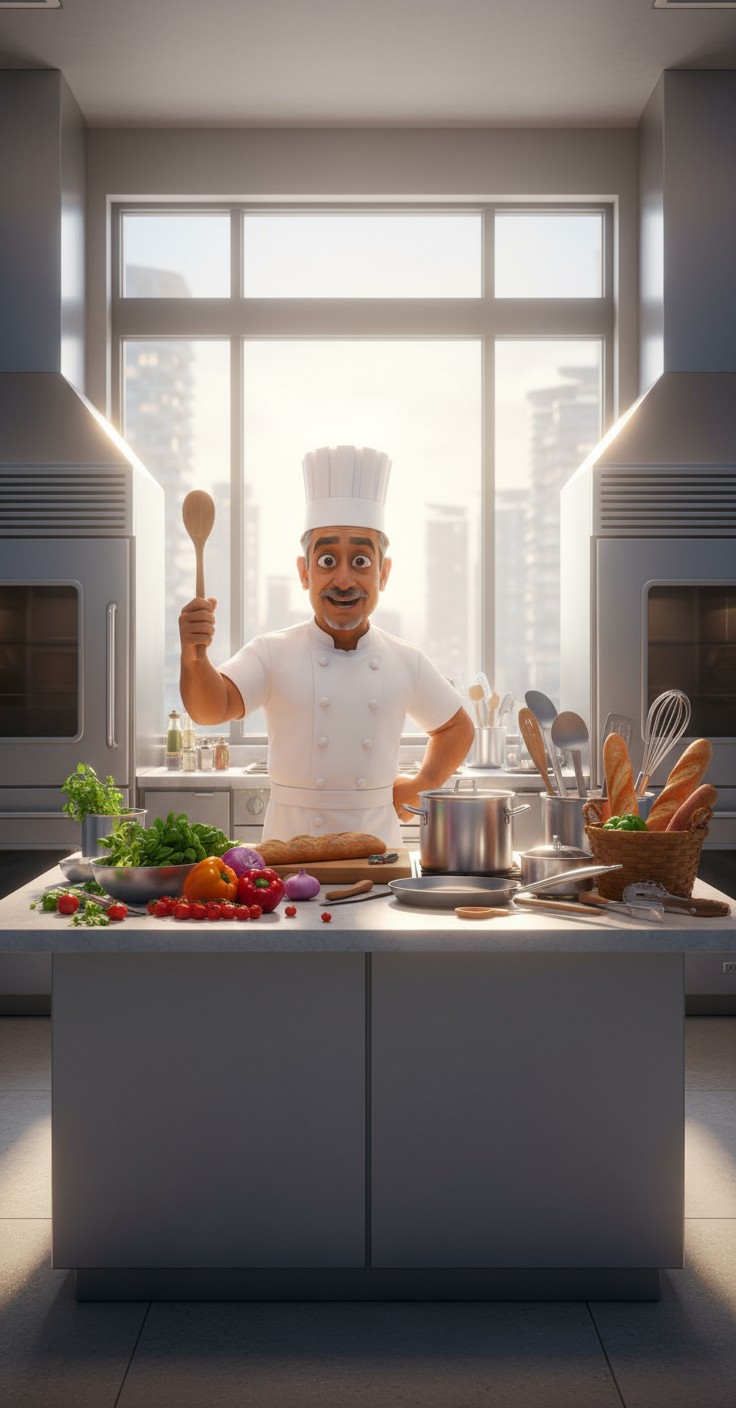 Tiny Chefs: The Art of Biryani Cooking in a Giant Kitchen