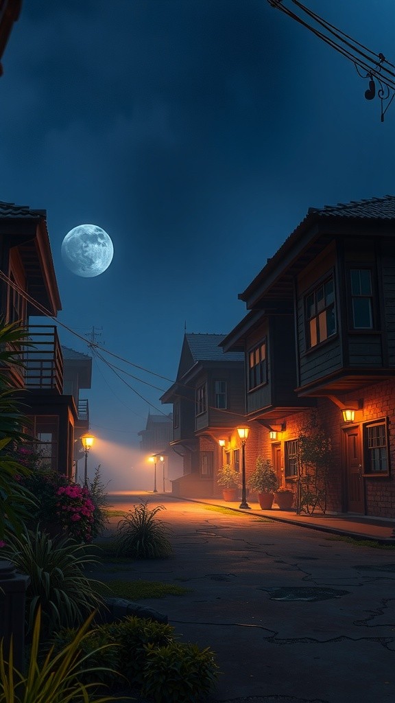 Haunted Descent: Fear in the Fog
