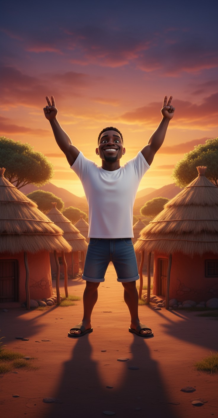 Emeka's Bright Idea: A Journey to Solar Lights