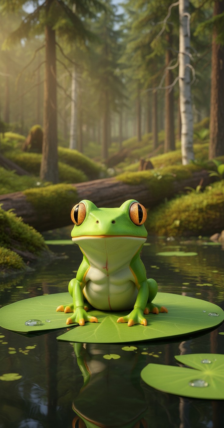 Katak Ajaib yang Dapat Beku dan Hidup Kembali!