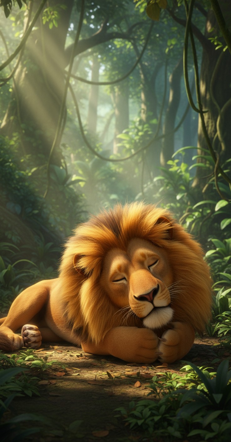 The Lion and the Tiny Rat: A Friendship Story