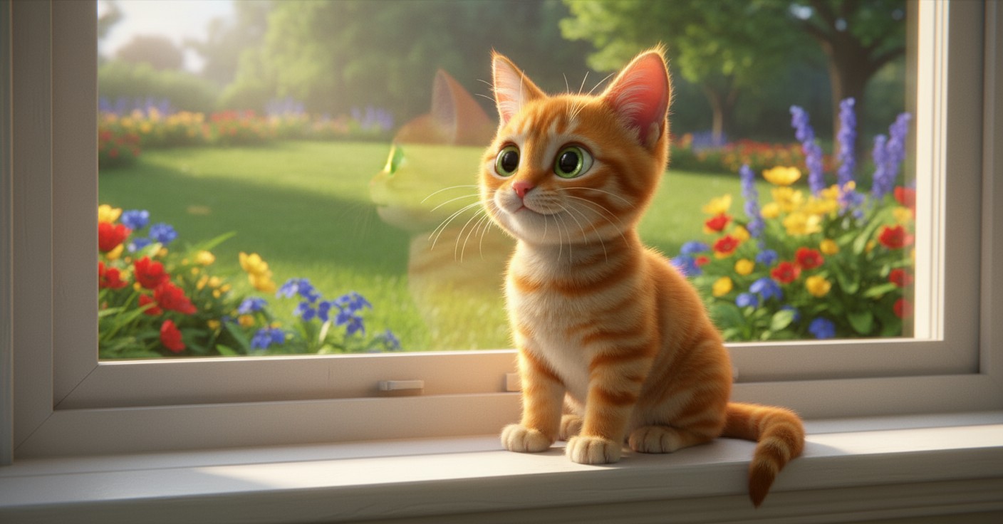 Whiskers and the Butterfly Adventure