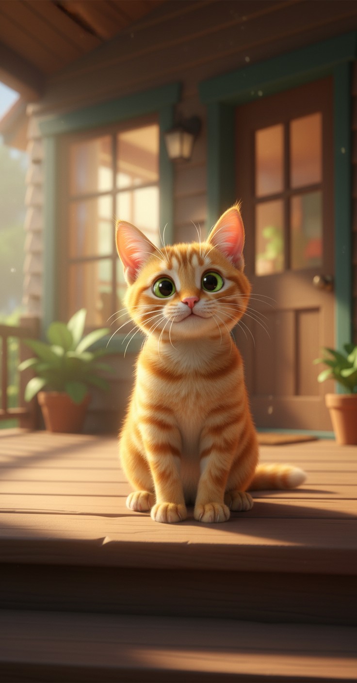 Miko Si Kucing Pengen Jadi Singa