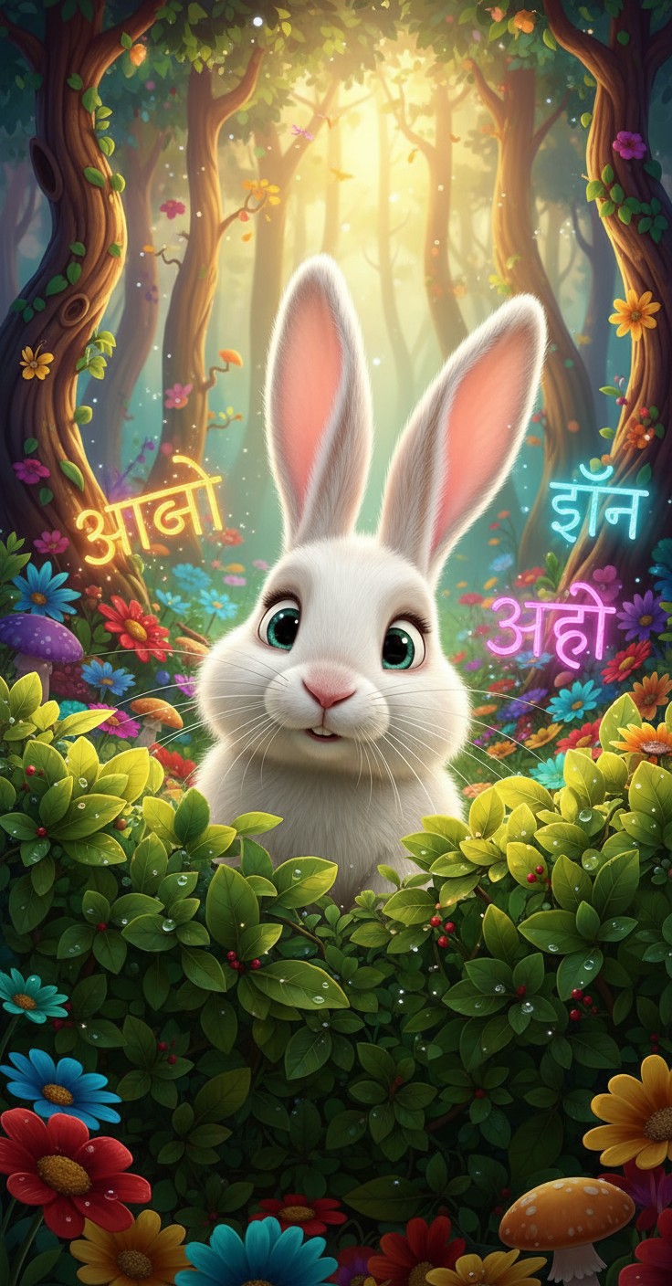 चतुर खरगोश की चालाकी