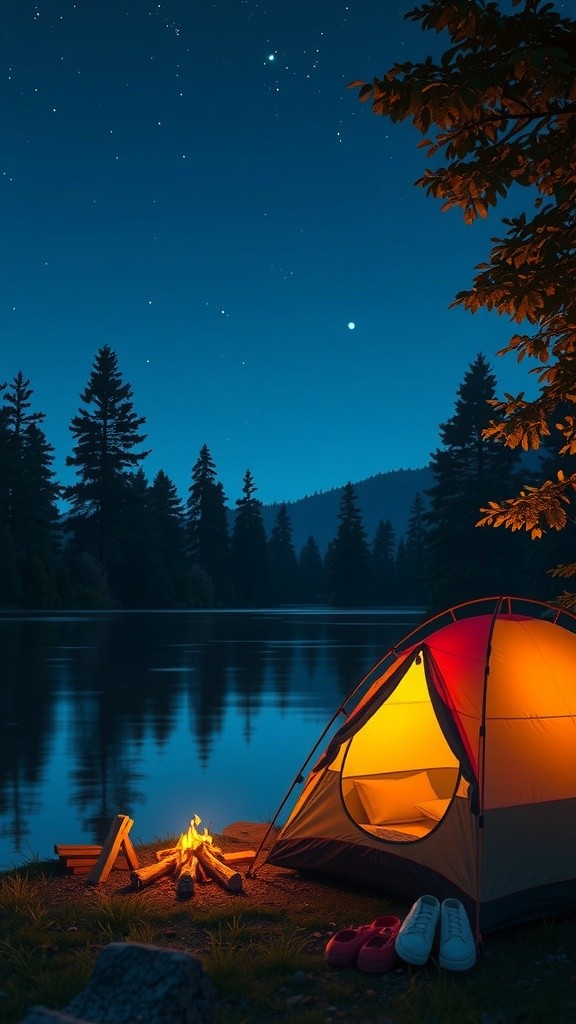Hantu atau Ikan Lele? Keceriaan di Camping Malam Hari