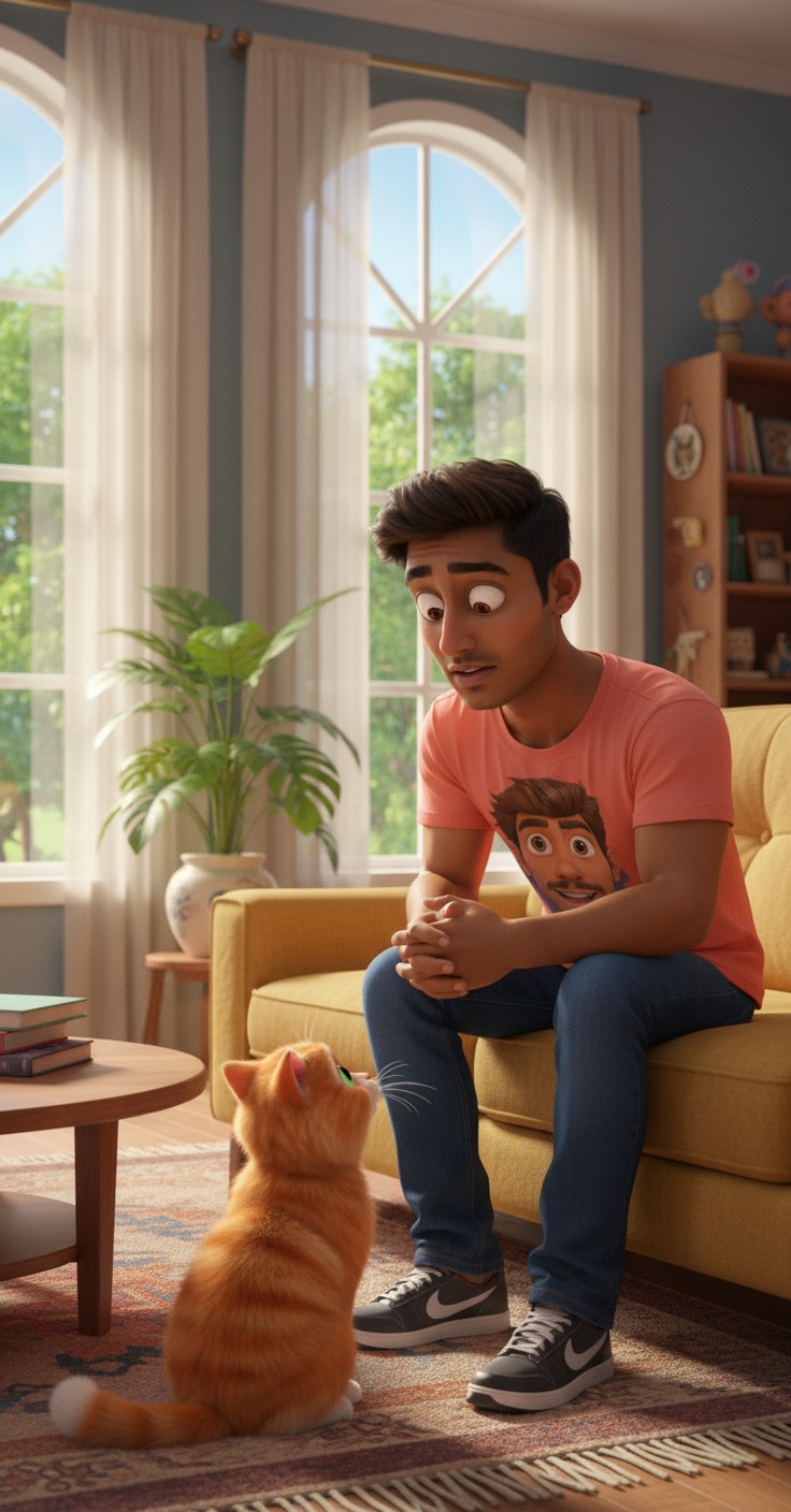 Cat's Supportive Judgment