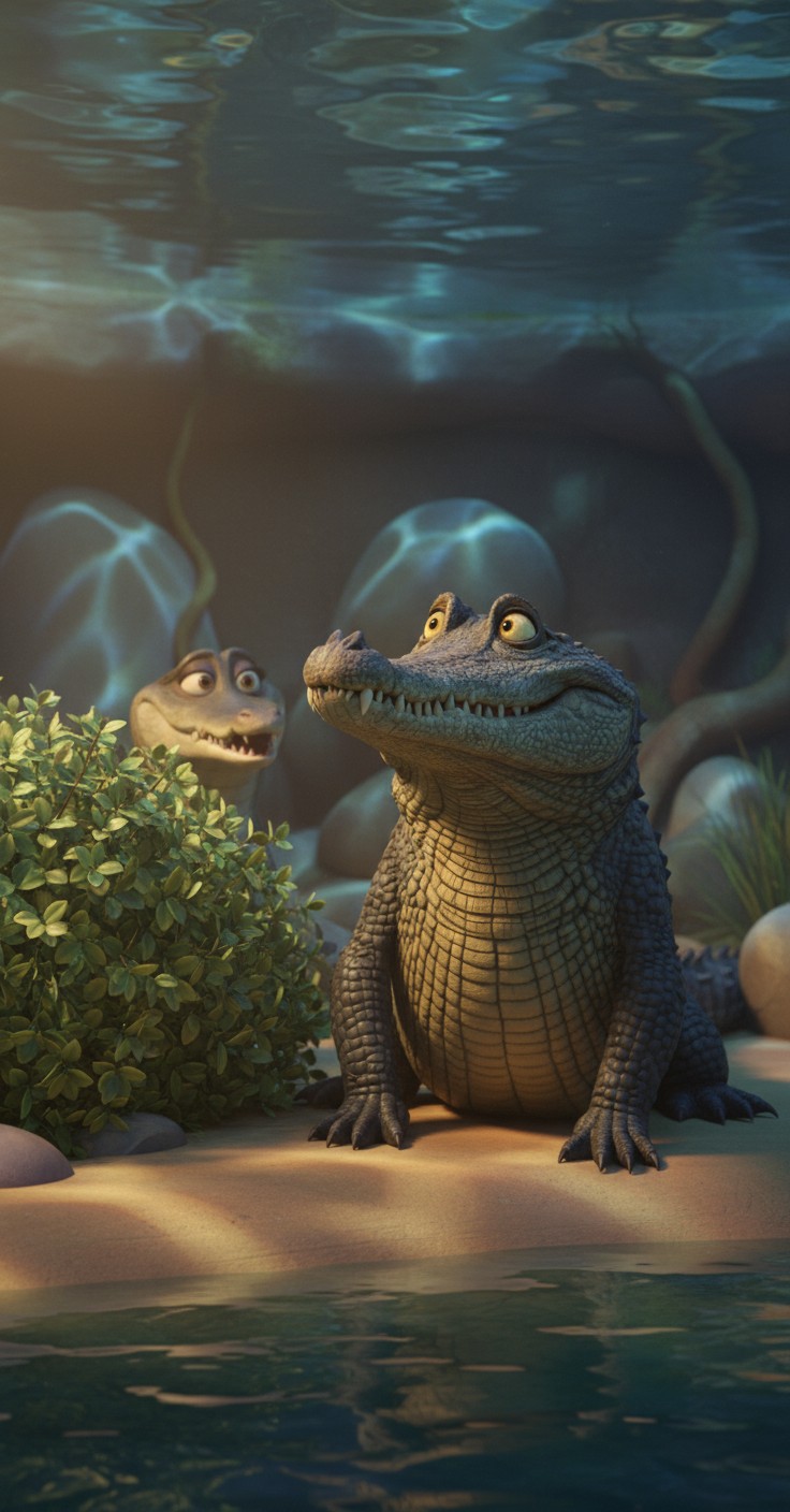 दोस्ती का धोखा: घड़ियाल और बंदर की कहानी