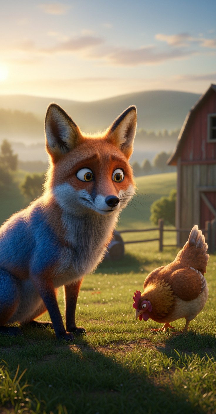 Murgi ki Bahaduri aur Samajhdari