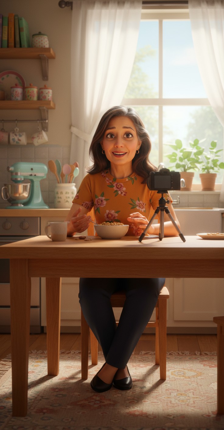 Ibu dan Anak: Makan Kuota Internet!