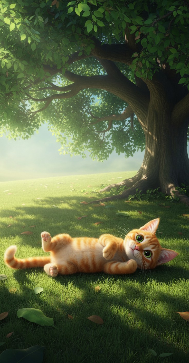 Keberanian Meong Melindungi Cici