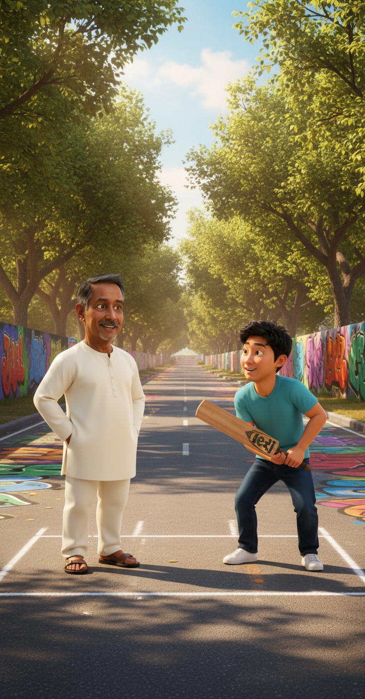 Rahul, Varun, and Their Puppy Adventure