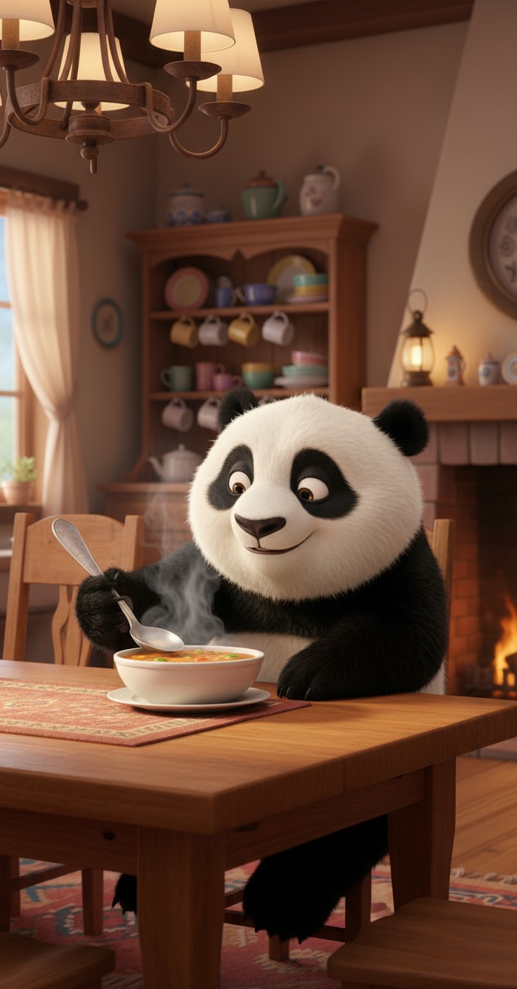 The Punny Panda: A Lunch with Twist