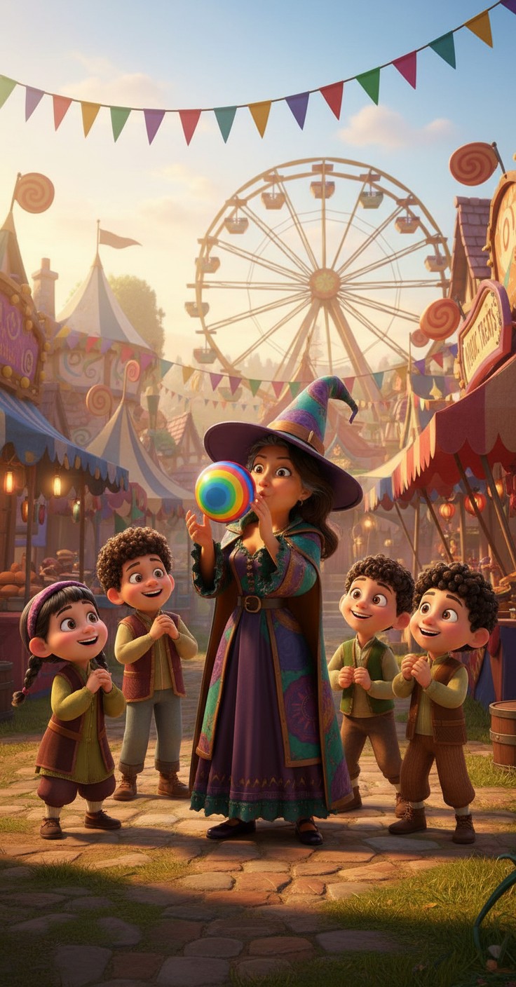 गुब्बारे वाली दादी की जादुई खुशियाँ