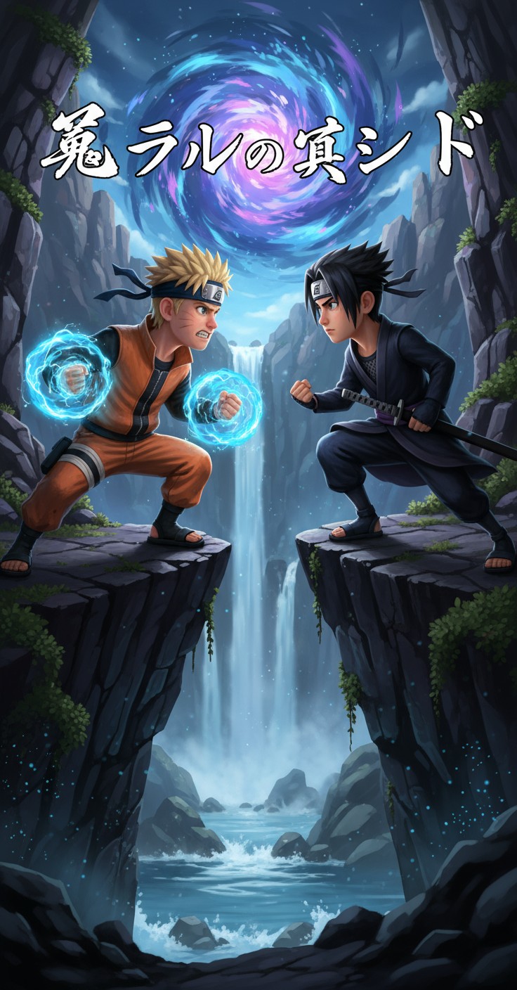 Pertarungan Abadi: Naruto vs. Sasuke di Lembah Akhir
