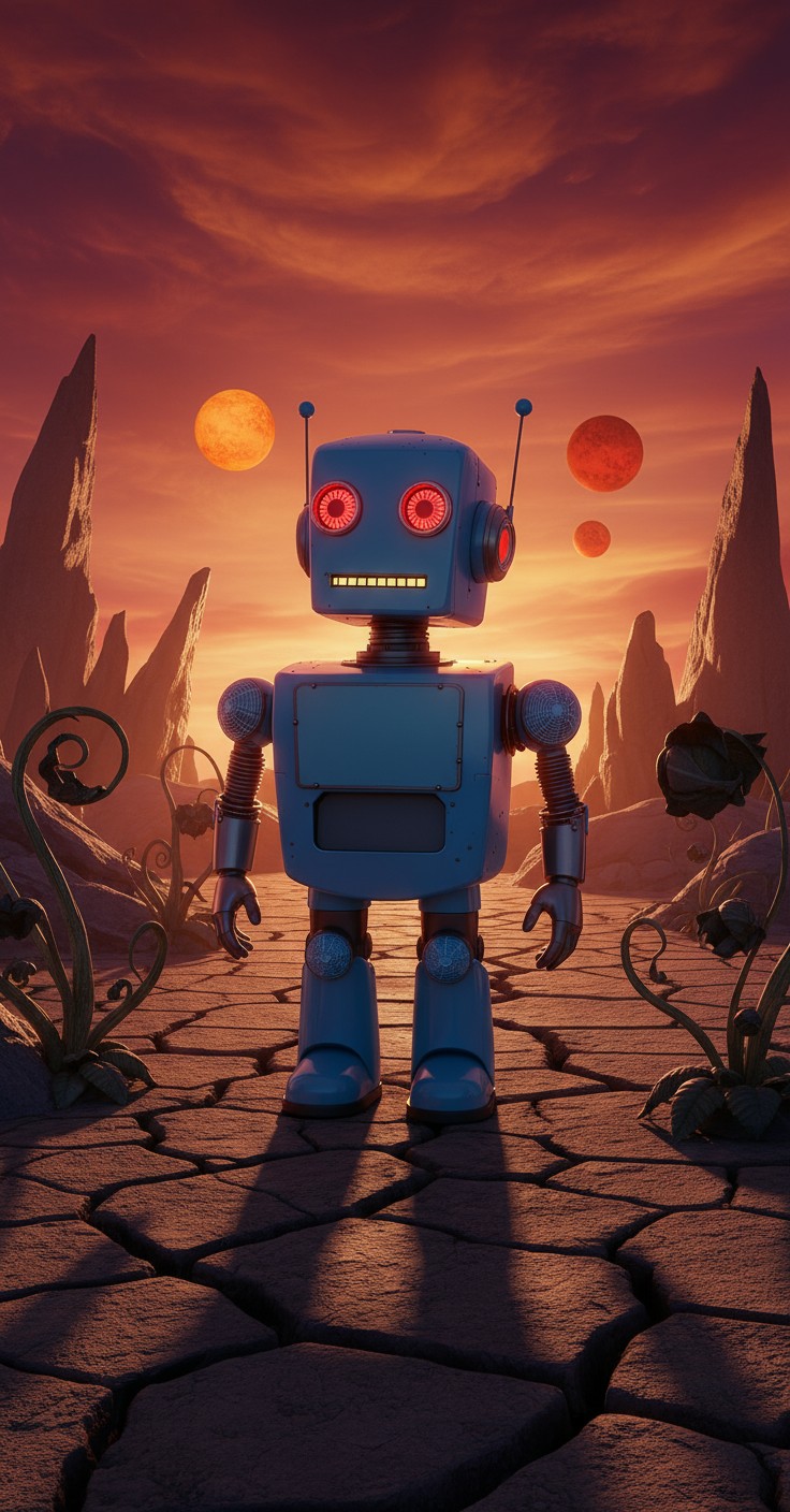 Spark's Journey Through the Forgotten Wasteland