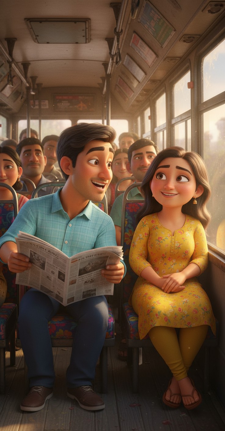 Family Journey: A Bus Ride Adventure