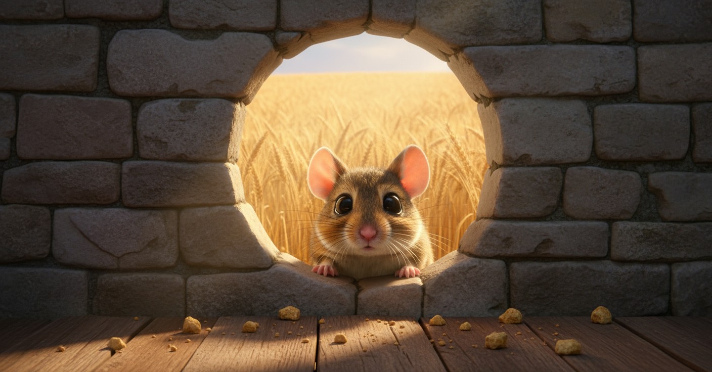The Adventures of Nibbles: A Tiny Mouse's Journey