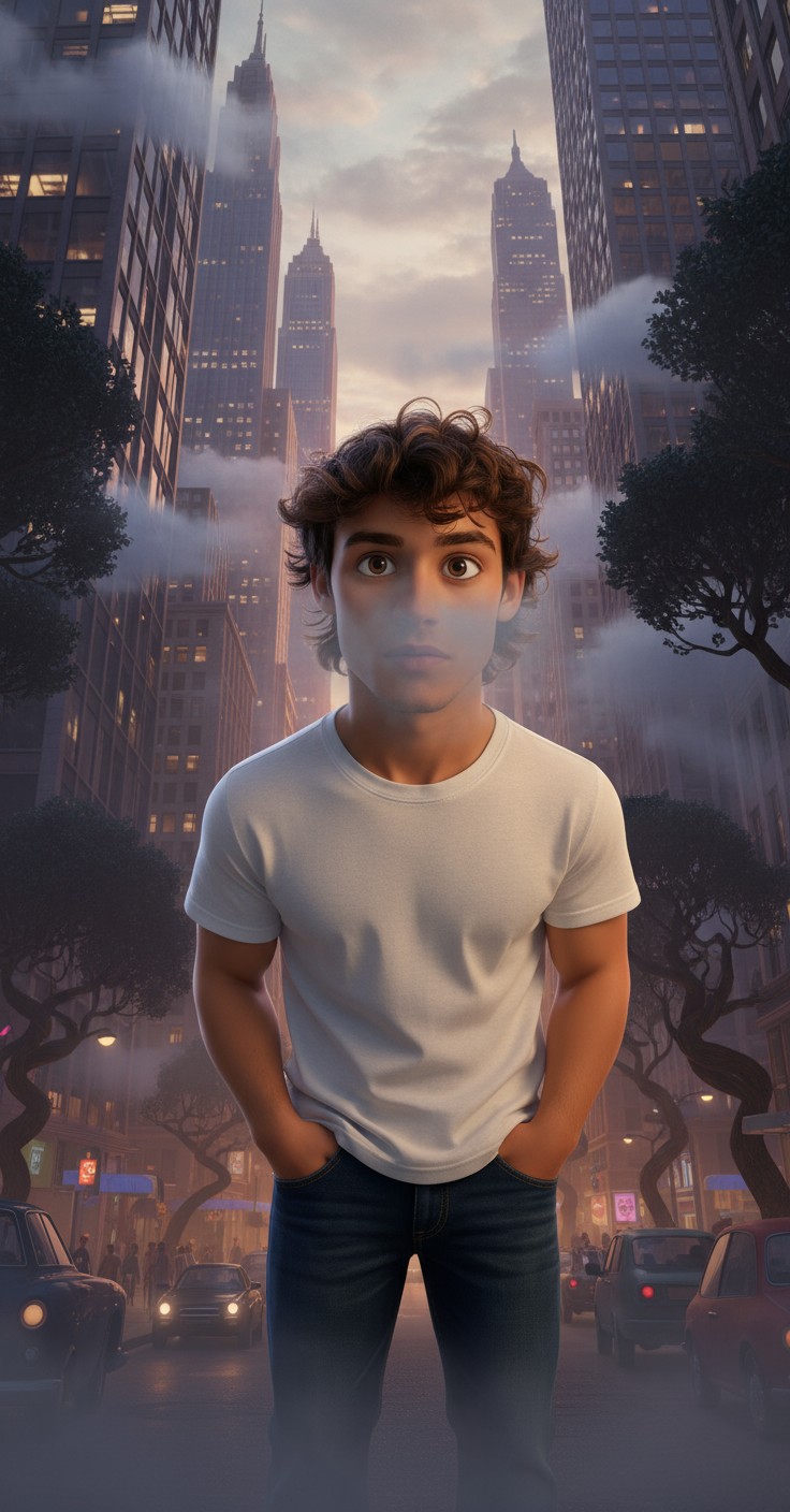 The Blind Boy in a Concrete Jungle