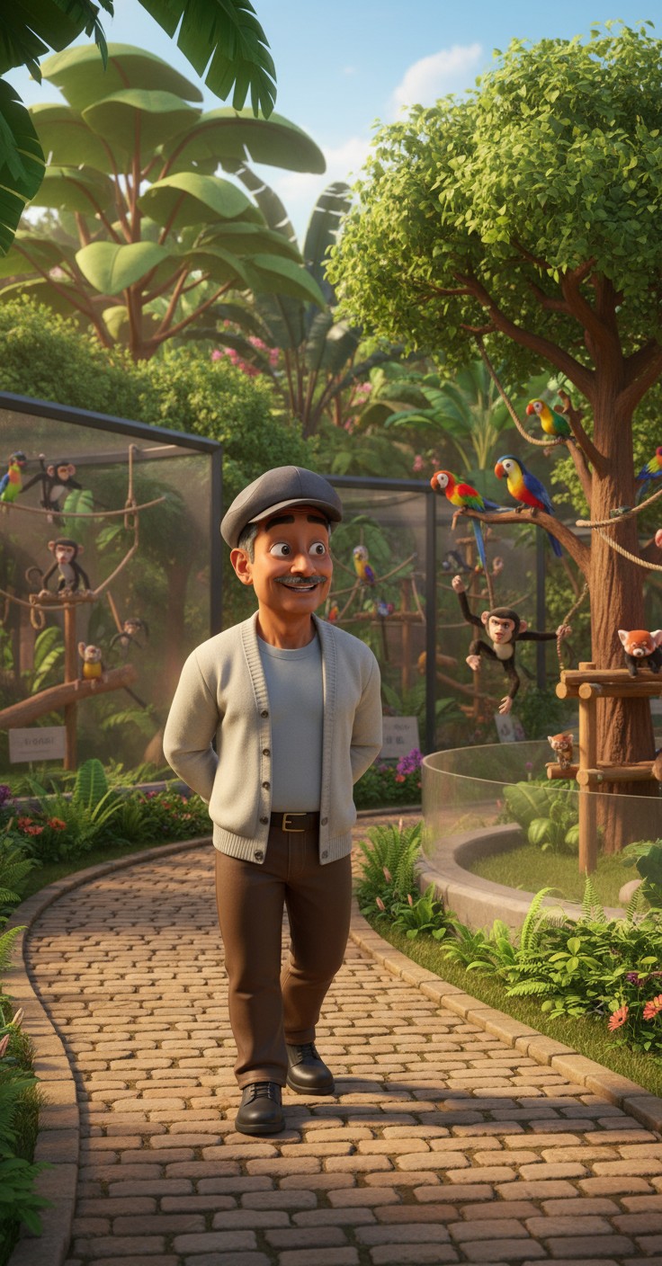 Kakek dan Harimau: Merenungi Kehidupan