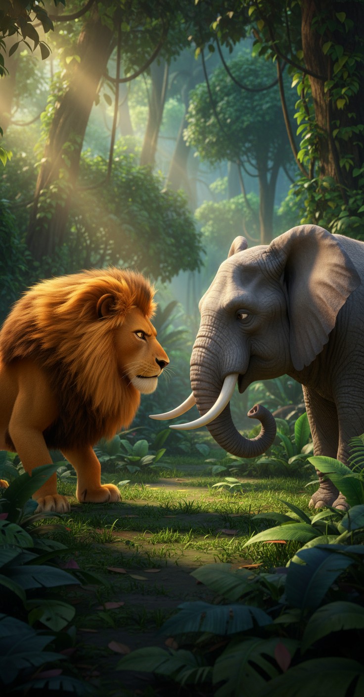 जंगल की शक्ति: मिलकर रहना