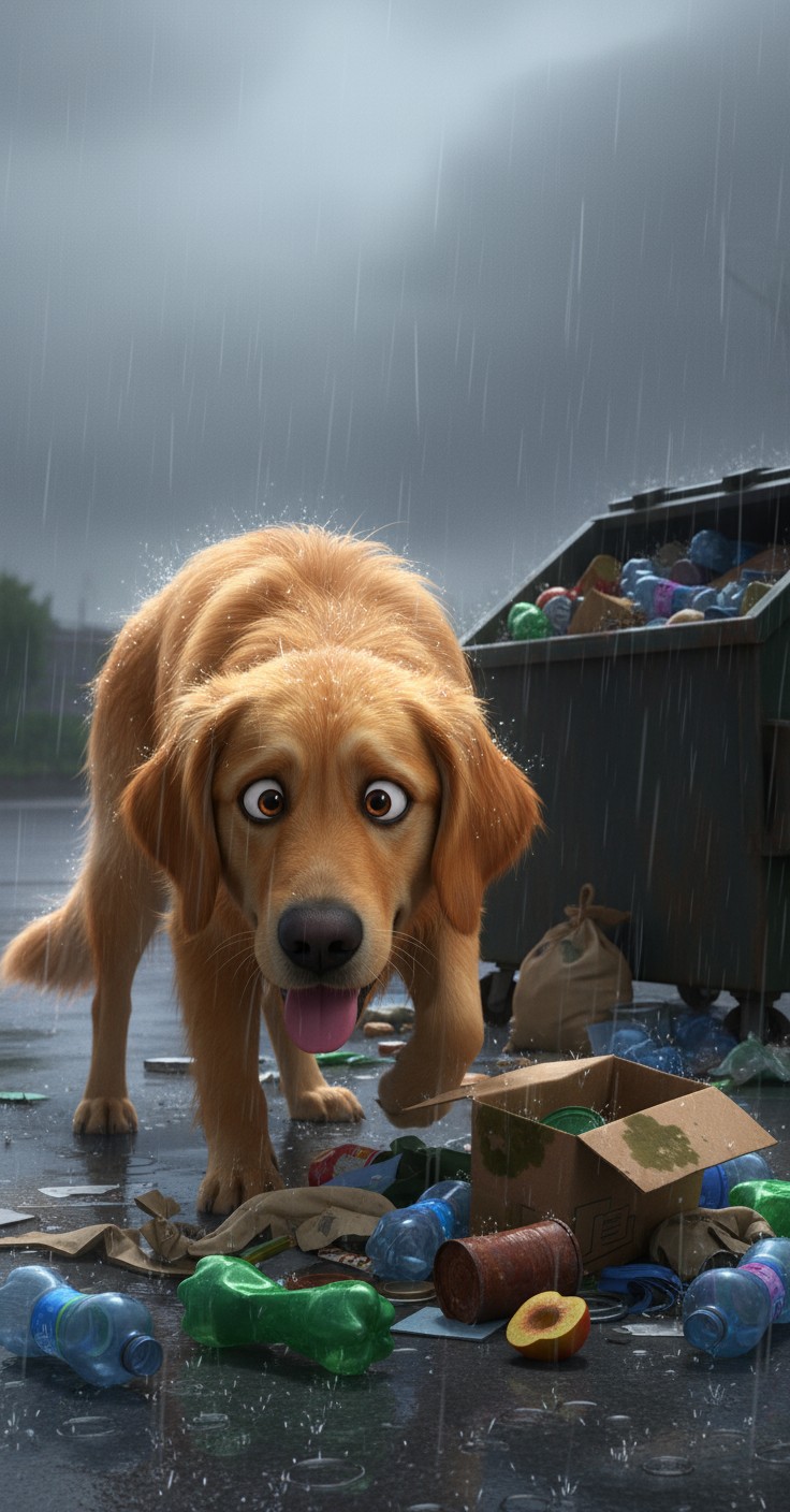 Heroic Rescue: Puppy Saved from Flood!