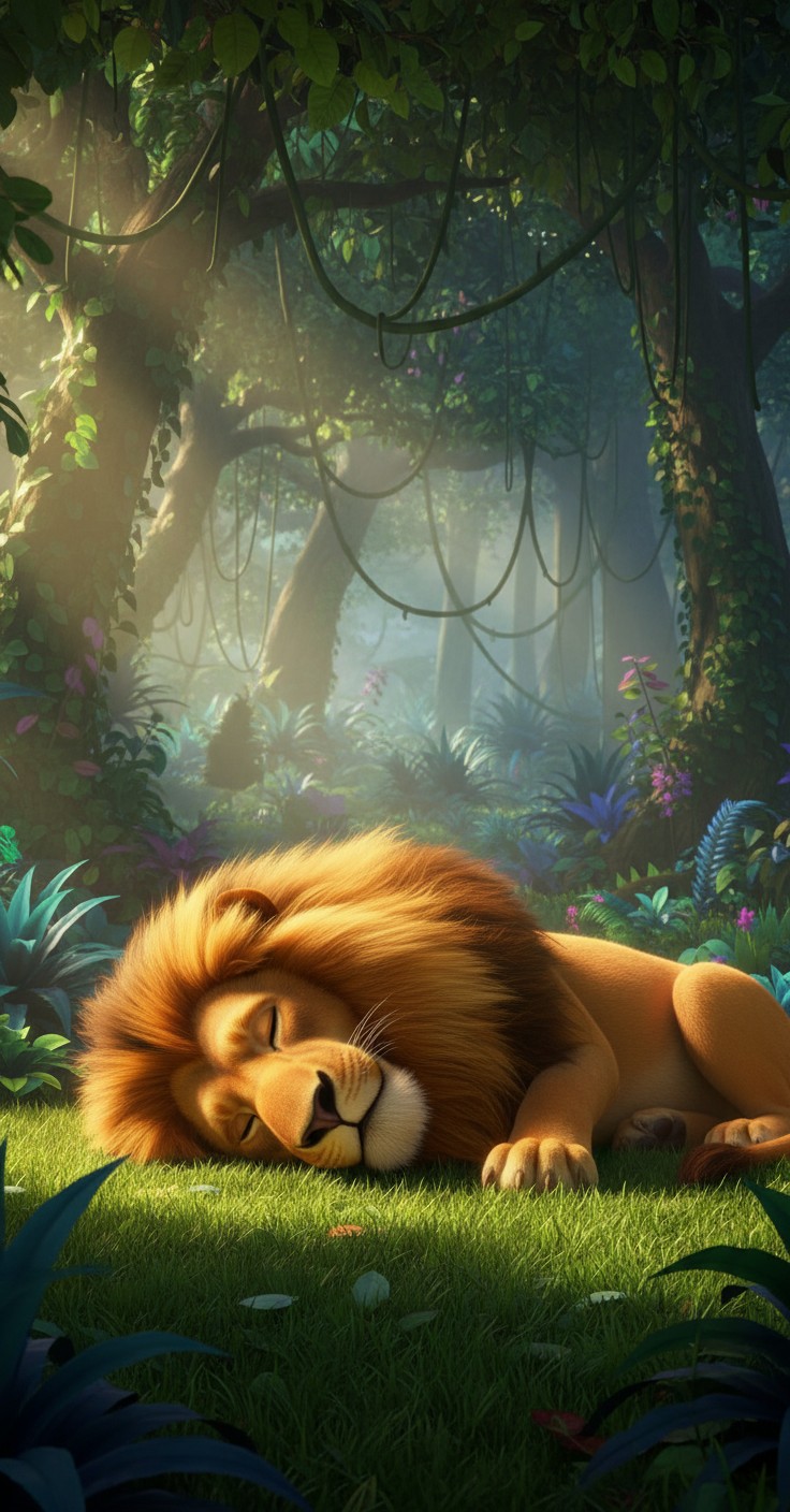 लोमड़ी और शेर की कहानी