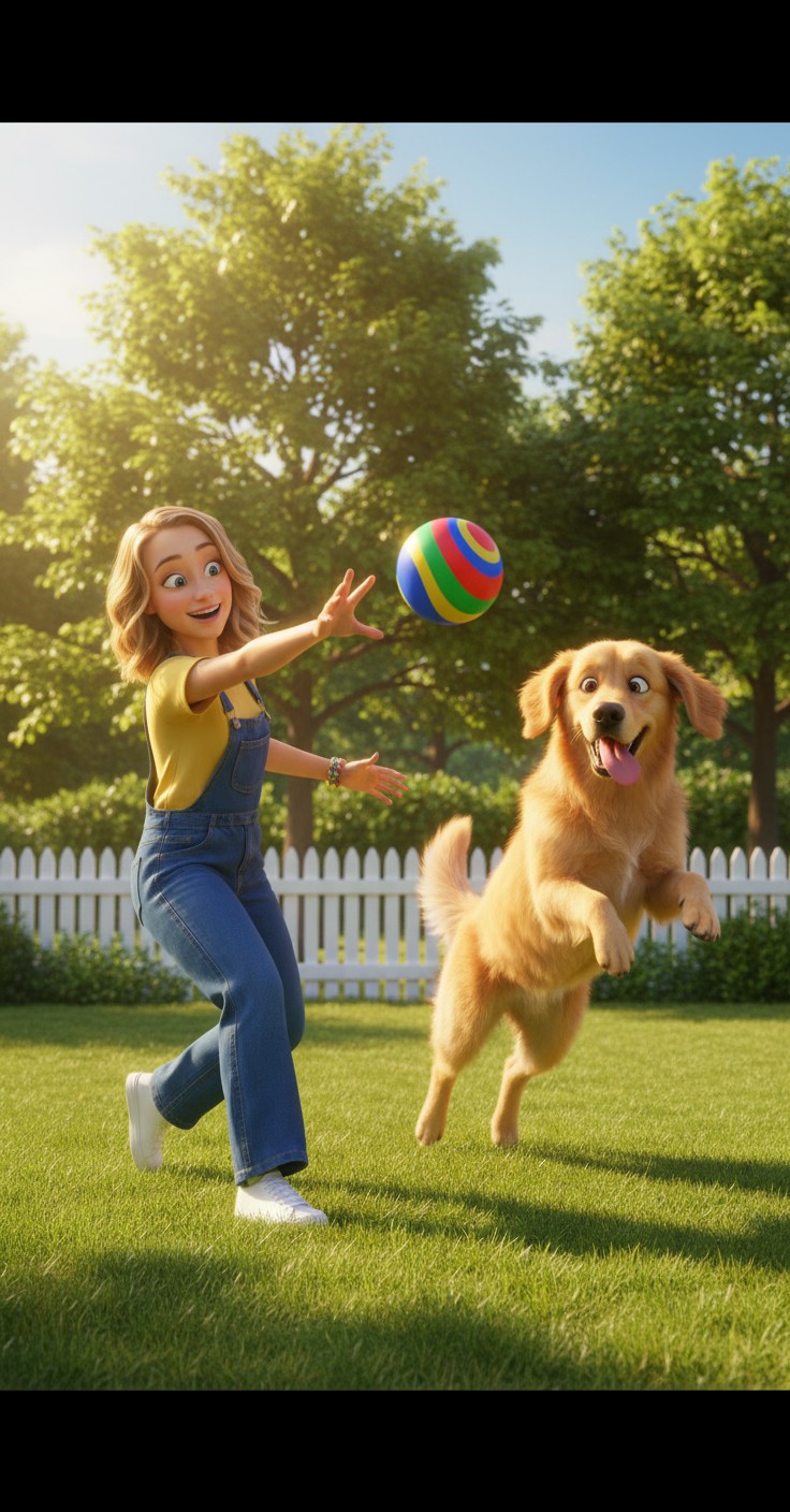 Playful Adventures of Lily and Buddy the Dog