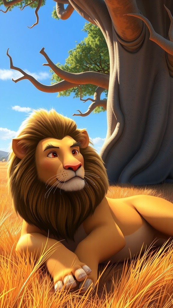 Lion vs. Kosongo: A Hilarious Encounter