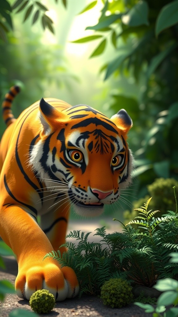 Tiny Courage in the Jungle