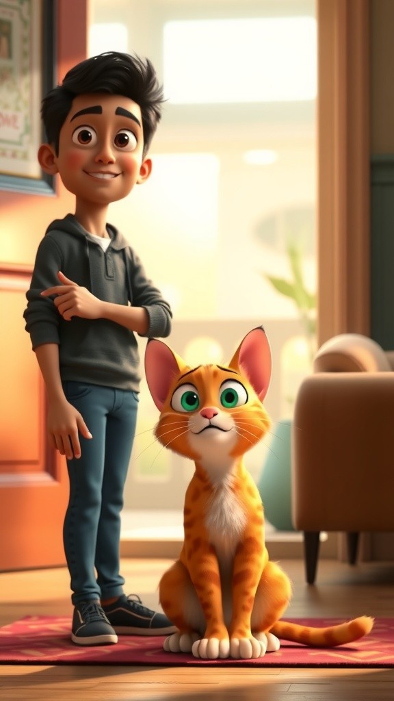 Kucing Pintar: Bel Rumah Alih-alih Buka Pintu!