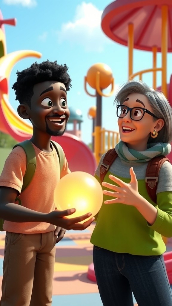 Petualangan Bola Ajaib dan Kelinci Bercahaya!