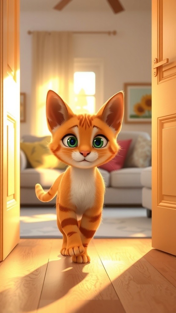 Petualangan Si Kucing Mencari Pelangi