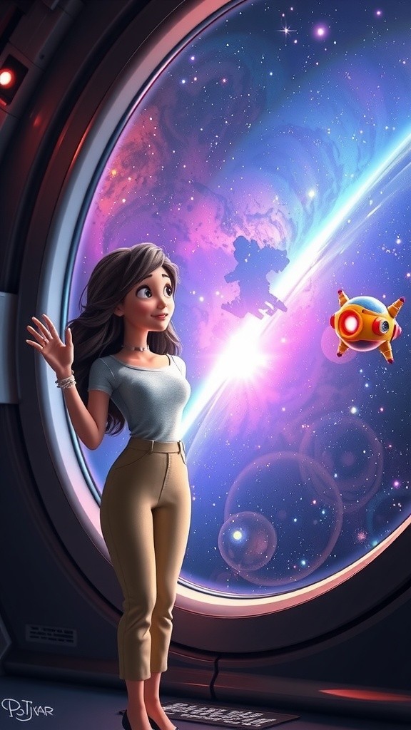 Space Adventures: Captain Eva and Princess vs. the Space Squid