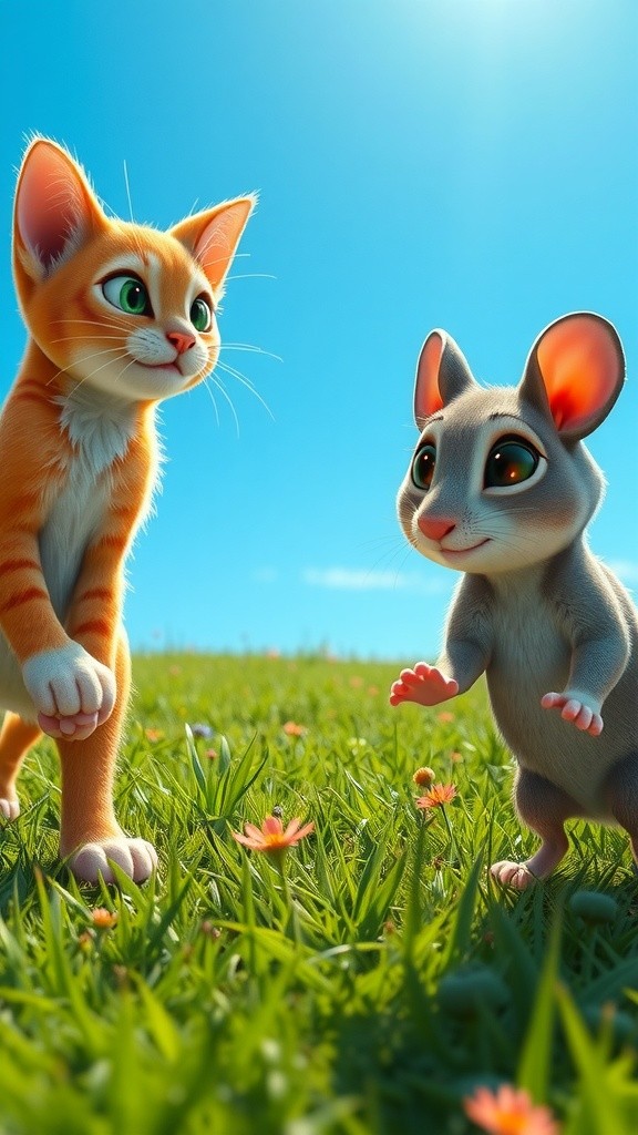 The Secret Rivalry of Cats and Mice