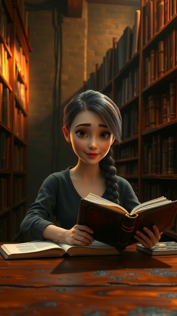 The Hidden Secrets of the Ancient Library