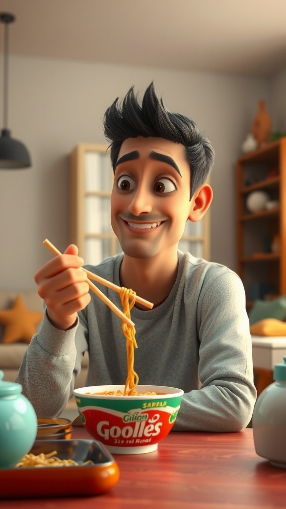 Mie Terbang: Gratis Refill!