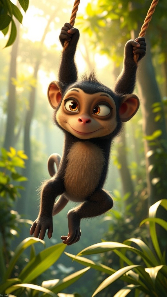 Shararti Bandar Aur Kele Ka Mahaul