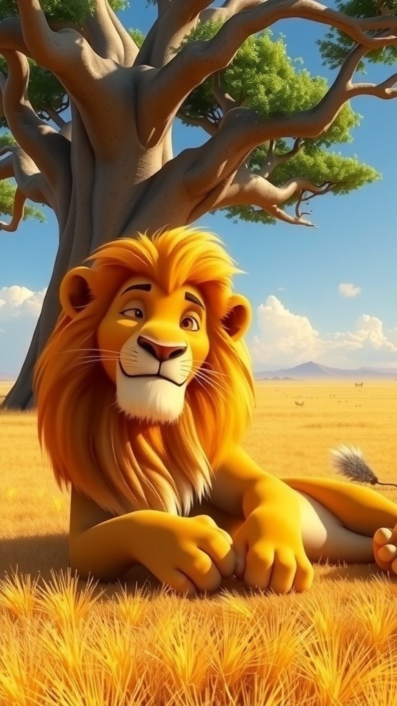 The Tale of the Lion and Giraffe