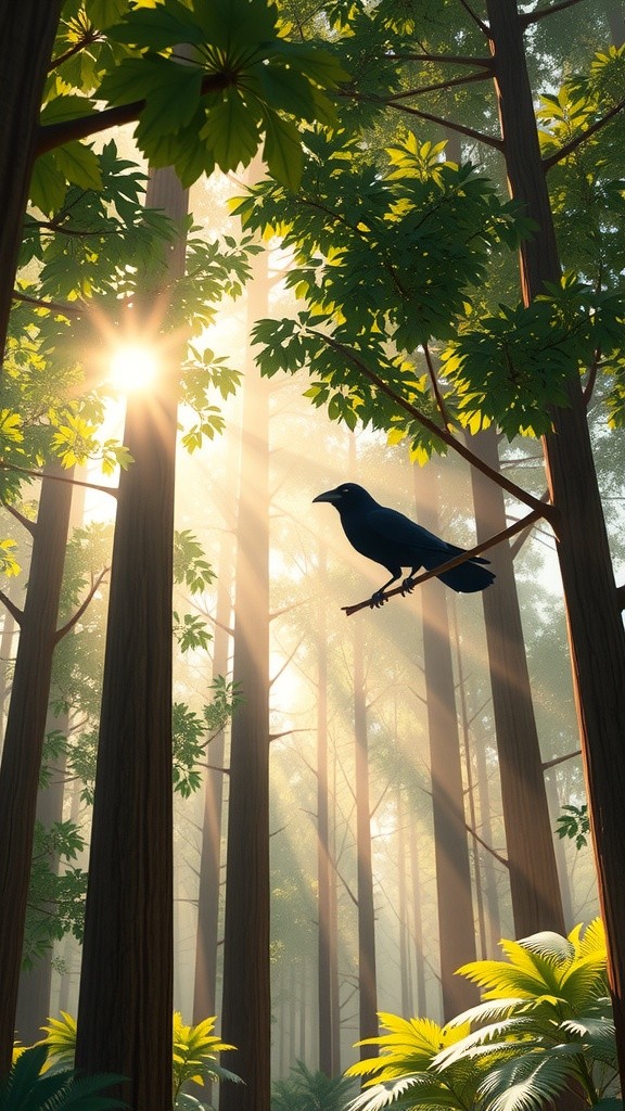 कौआ और गिलहरी की कहानी