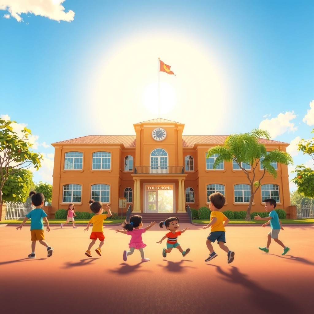 My First Day at School