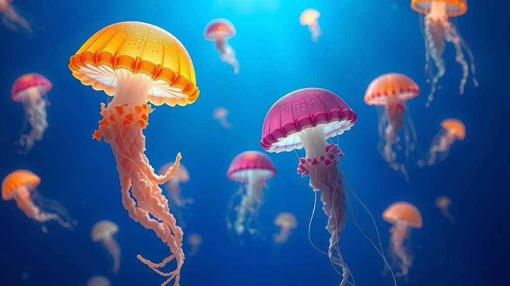 Keindahan dan Ketahanan Ubur-Ubur Laut