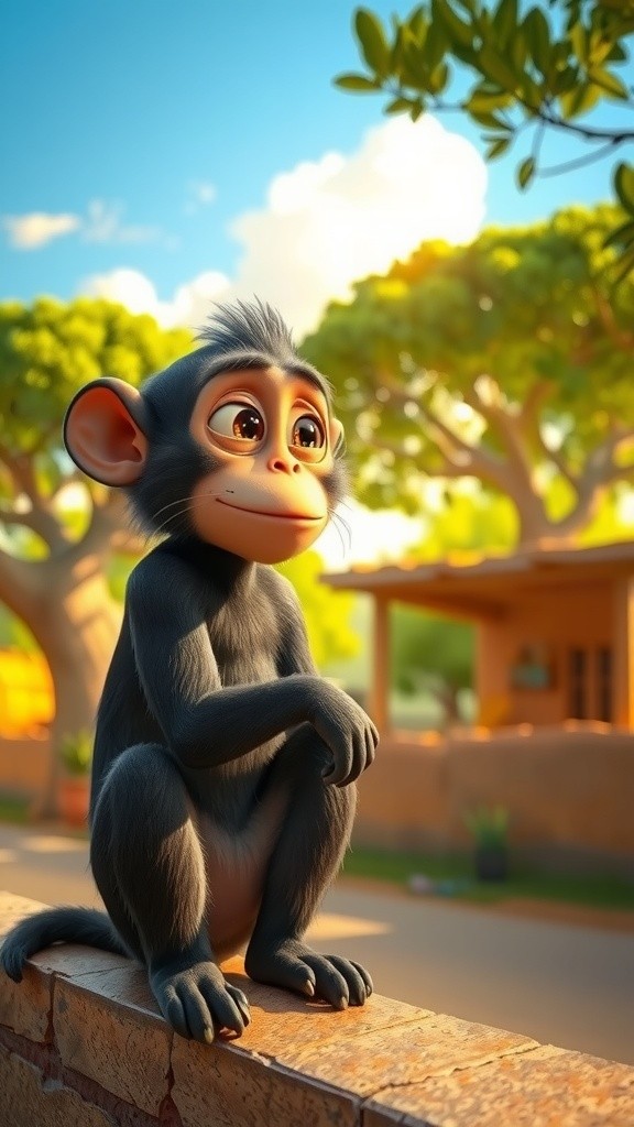बंदर की शरारत: सीखने की कहानी